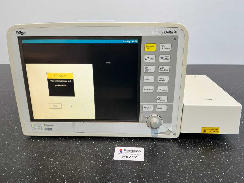 Image of Dräger Infinity Delta XL - Monitor